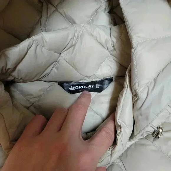 Orolay Women's Light Short Puffer Jacket Packable Stand Collar Down Jacket Sz XS - Picture 6 of 11